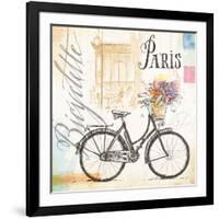 Bicyclette Sketchbook-Angela Staehling-Framed Art Print