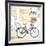 Bicyclette Sketchbook-Angela Staehling-Framed Art Print