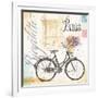 Bicyclette Sketchbook-Angela Staehling-Framed Premium Giclee Print