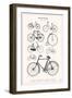 Bicyclettes-Florent Bodart-Framed Giclee Print