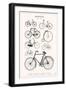 Bicyclettes-Florent Bodart-Framed Giclee Print