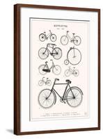 Bicyclettes-Florent Bodart-Framed Giclee Print