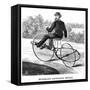 Bicycling, 1869-null-Framed Stretched Canvas