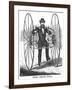 Bicycling, 1869-null-Framed Giclee Print