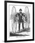 Bicycling, 1869-null-Framed Giclee Print