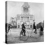 Bicycling, 1880s-null-Stretched Canvas