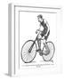 Bicycling, 1890-null-Framed Giclee Print