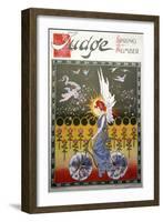 Bicycling, 1896-null-Framed Giclee Print