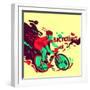 Bicycling. Healthy Lifestyle. Sports Poster-Daria_I-Framed Art Print