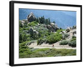 Bicycling in a Fabulous Landscape-null-Framed Photographic Print