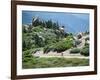 Bicycling in a Fabulous Landscape-null-Framed Photographic Print