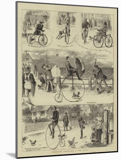 Bicycling Notes, No I, At Home-William Ralston-Mounted Giclee Print