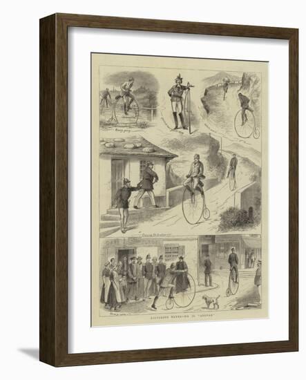 Bicycling Notes, No Ii, Abroad-William Ralston-Framed Giclee Print