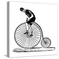 Bicycling-null-Stretched Canvas