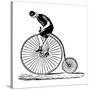 Bicycling-null-Stretched Canvas