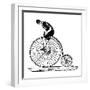 Bicycling-null-Framed Giclee Print