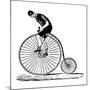 Bicycling-null-Mounted Giclee Print