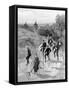 Bicycling-Hy Sandham-Framed Stretched Canvas