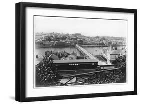 Bideford Station and River Torridge, North Devon-null-Framed Photographic Print