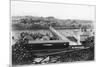 Bideford Station and River Torridge, North Devon-null-Mounted Photographic Print