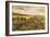 Bidston Marsh, 1855 (Oil on Board)-William Davis-Framed Giclee Print