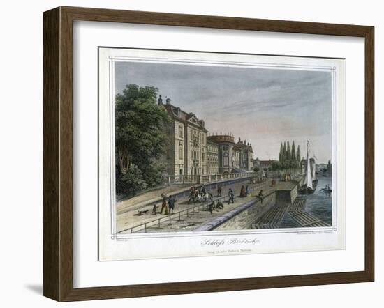 Biebrich Palace, Wiesbaden, Germany, C1820-Carl Mayer-Framed Giclee Print