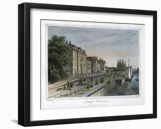 Biebrich Palace, Wiesbaden, Germany, C1820-Carl Mayer-Framed Giclee Print