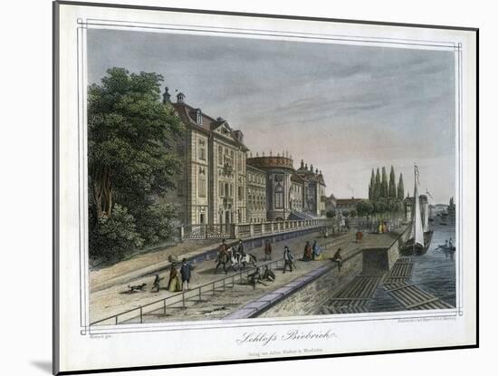 Biebrich Palace, Wiesbaden, Germany, C1820-Carl Mayer-Mounted Giclee Print