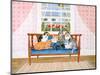 Biedermeier-Cats-Ditz-Mounted Giclee Print