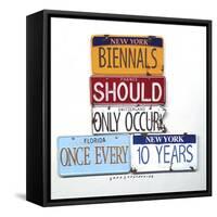 Biennials 10 Every Years-Gregory Constantine-Framed Stretched Canvas