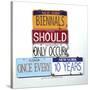 Biennials 10 Every Years-Gregory Constantine-Stretched Canvas