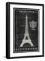 Bienvenue Paris!-Chad Barrett-Framed Art Print