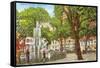 Bienville Square, Mobile, Alabama-null-Framed Stretched Canvas