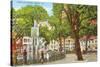 Bienville Square, Mobile, Alabama-null-Stretched Canvas