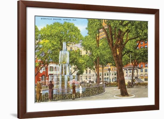 Bienville Square, Mobile, Alabama-null-Framed Premium Giclee Print