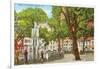 Bienville Square, Mobile, Alabama-null-Framed Art Print