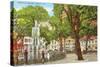 Bienville Square, Mobile, Alabama-null-Stretched Canvas