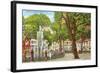 Bienville Square, Mobile, Alabama-null-Framed Art Print