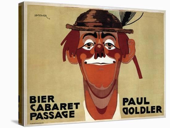 Bier Cabaret Passage, Paul Goldler, 1914-Jo Steiner-Stretched Canvas