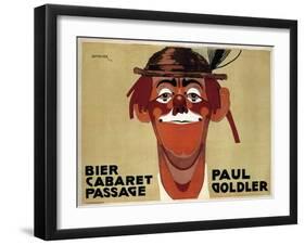 Bier Cabaret Passage / Paul Goldler-Josef Steiner-Framed Art Print