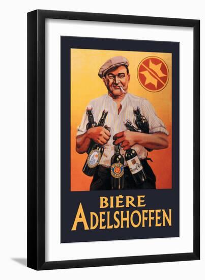 Biere Adelshoffen-null-Framed Art Print