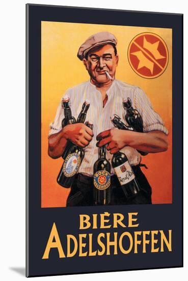 Biere Adelshoffen-null-Mounted Art Print