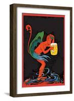 Biere au Diable-Eugene Oge-Framed Art Print