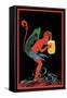 Biere au Diable-Eugene Oge-Framed Stretched Canvas