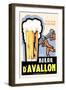 Biere D'Avallon-null-Framed Art Print