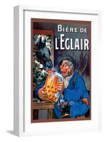 Biere de L'Eclair-Eugene Oge-Framed Art Print