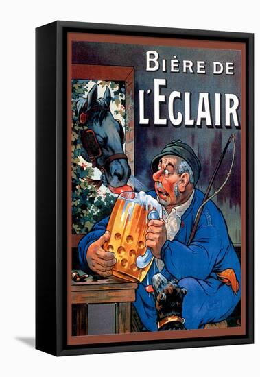 Biere de L'Eclair-Eugene Oge-Framed Stretched Canvas