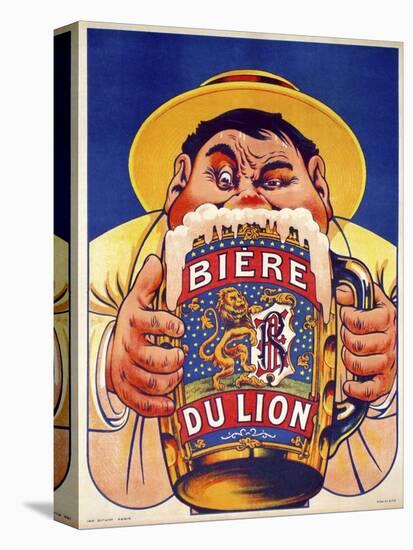 Biere du Lion-null-Stretched Canvas