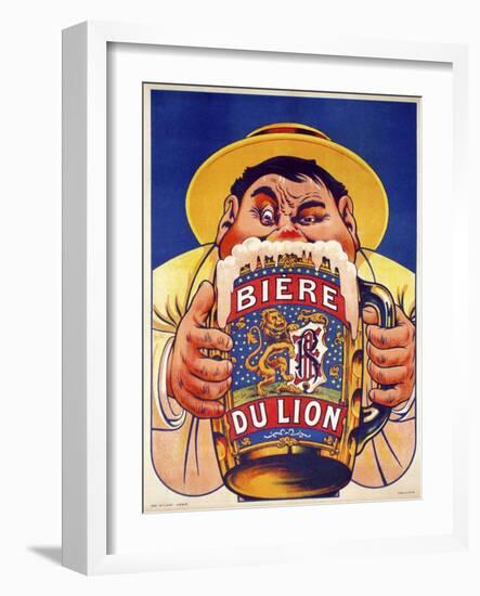Biere du Lion-null-Framed Giclee Print