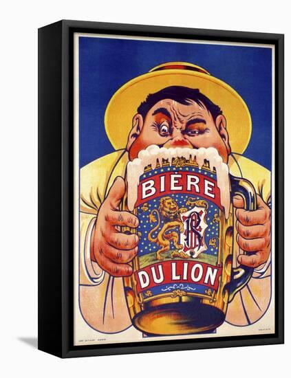 Biere du Lion-null-Framed Stretched Canvas